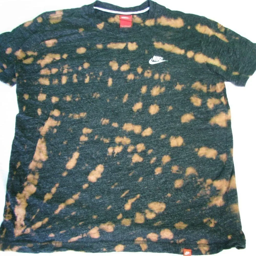 Black Heather Nike Tie-Dye T-Shirt Nike